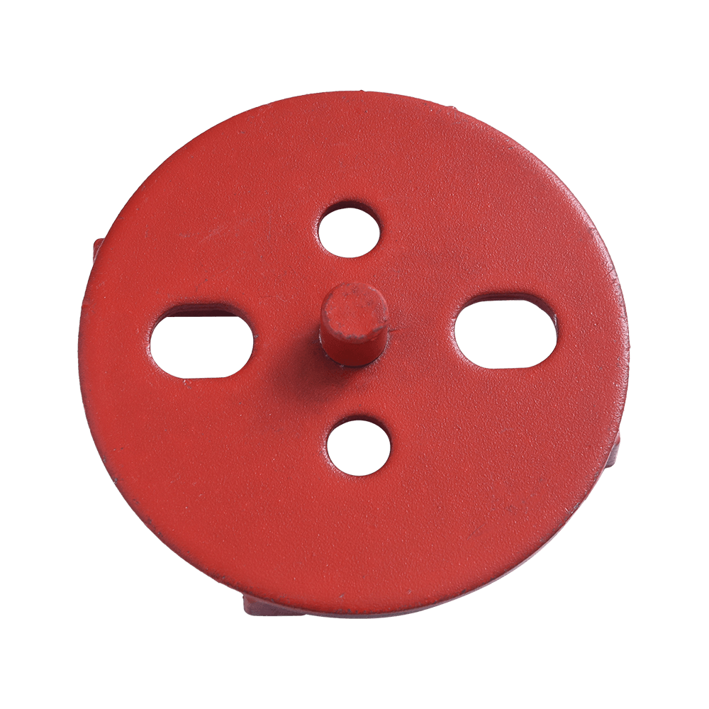 #30 gewöhnliche fünf Löcher und vier Zähne (mit Säulen-) Bodendiamantschneiderkopf